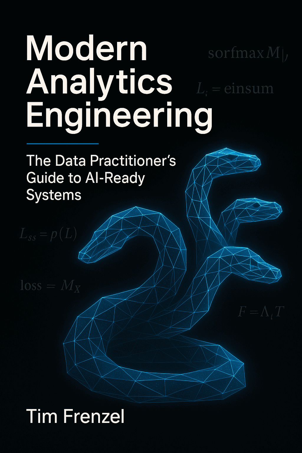 Modern Analytics Engineering, book cover